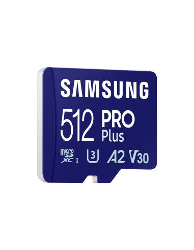 MB-MD512SA/EU,Samsung PRO Plus 512GB microSD UHS-I U3 Full HD 4K UHD 180MB/s Read 130MB/s Write Memory Card Incl. SD-Adapter 202