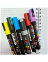 POS48-PC5M,Set 6 Markere UNI POSCA PC-5M, 1.8-2.5 mm, POS48
