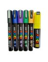 POS49-PC5M,Set 6 Markere UNI POSCA PC-5M, 1.8-2.5 mm, POS49