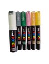 POS56-PC1M,Set 6 Markere UNI POSCA PC-1M, 0.7-1 mm, POS56