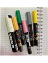 POS56-PC1M,Set 6 Markere UNI POSCA PC-1M, 0.7-1 mm, POS56