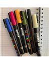 POS57-PC3M,Set 6 Markere UNI POSCA PC-3M, 0.9-1.3 mm, POS57