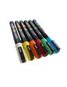 POS58-PC3M,Set 6 Markere UNI POSCA PC-3M, 0.9-1.3 mm, POS58