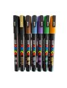 POS59-PC3M,Set 7 Markere UNI POSCA PC-3M 0.9-1.3 mm POS59
