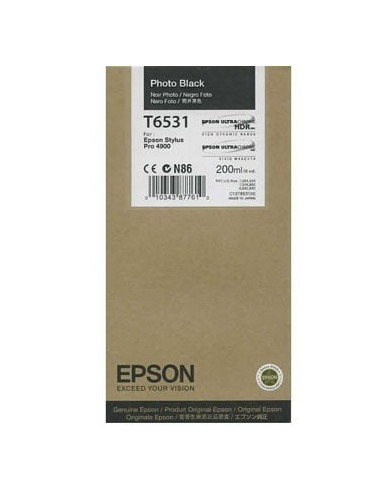 Cartus Cerneala Original Epson C13T653100, Black,C13T653100