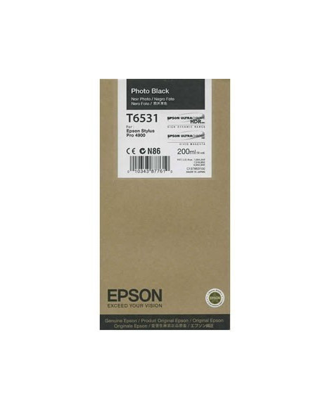 Cartus Cerneala Original Epson C13T653100, Black,C13T653100