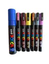 POS62,Set 7 Markere UNI POSCA PC-3M, PC-5M, PC-17K, POS62