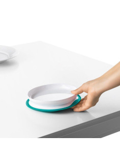 TN-61120900,Farfurie cu Fixare prin Suctiune Teal 2