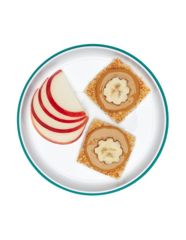 TN-61120900,Farfurie cu Fixare prin Suctiune Teal