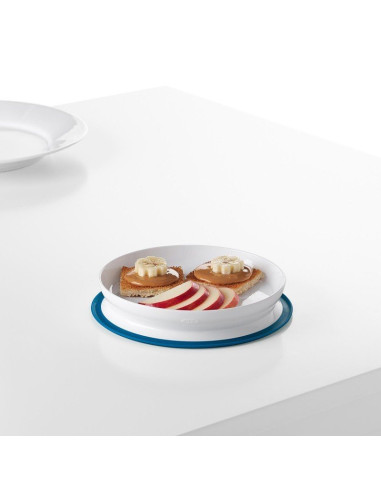 TN-61121000,Farfurie cu Fixare prin Suctiune Navy