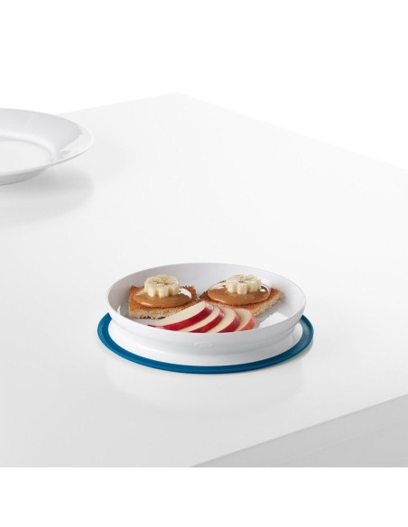 TN-61121000,Farfurie cu Fixare prin Suctiune Navy