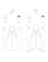 SLBLGSHEEP2,Sac de Dormit 2 in 1 Sheep 18-36 luni, 2.5 TOG