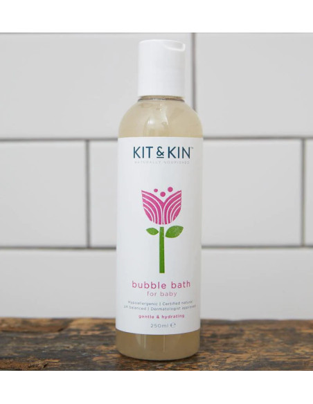 KKBUBBLEBATH,Spuma de Baie Naturala pentru Bebelusi Kit&Kin 250ml