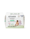 KKS4NAPPIESCASE,Scutece Hipoalergenice Eco Kit&Kin, Marimea 4, 9-14 kg, 128 buc