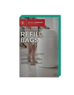 TN-9327,Saci ermetici pentru scutece murdare Twist'R Prince Lionheart 10 buc 2