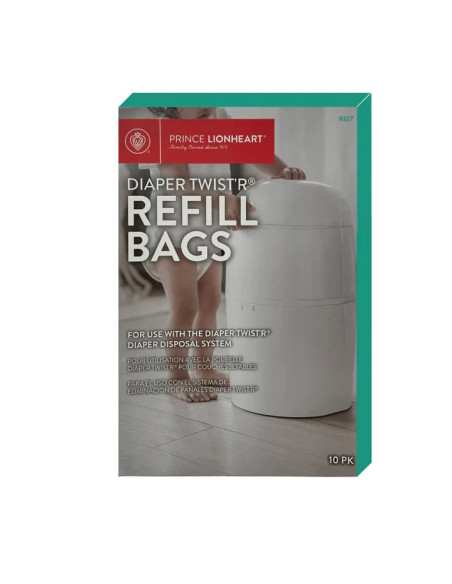 TN-9327,Saci ermetici pentru scutece murdare Twist'R Prince Lionheart 10 buc