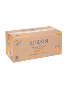 KKS5NAPPIESCASE,Scutece Hipoalergenice Eco Kit&Kin, Marimea 5, 11 kg+, 112 buc