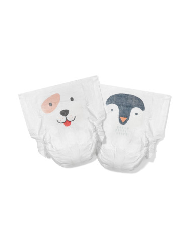 KKS6NAPPIESCASE,Scutece Hipoalergenice Eco Kit&Kin, Marimea 6, 14 kg+, 96 buc