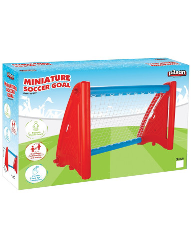 PL-03-397,Poarta de fotbal pentru copii Pilsan Miniature Soccer Goal red