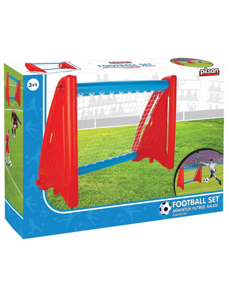 PL-03-397,Poarta de fotbal pentru copii Pilsan Miniature Soccer Goal red