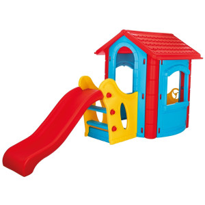 PL-06-432,Casuta cu tobogan pentru copii Pilsan Happy House blue 2