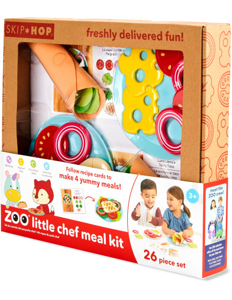 BS-9H013010,Skip Hop Set de bucatarie ZOO "Micutul bucatar"