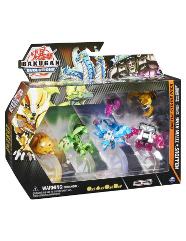 6062874_20134752,Bakugan S4 Pachet Starter 4 Piese Nillious, Titan King, Hydorous, Blitz Fox