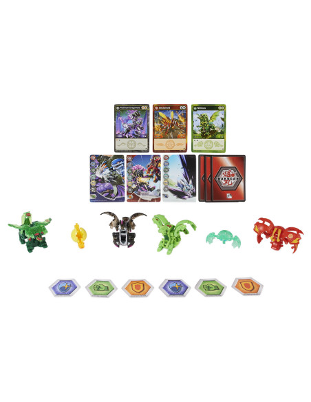 6062874_20134750,Bakugan S4 Pachet Starter 4 Piese Dragonoid, Arcleon, Sectanoid Si Nillious