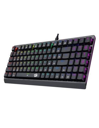 K603P-KBS,Tastatura gaming mecanica Bluetooth si cu fir Redragon DragonWarrior neagra iluminare RGB