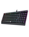 K603P-KBS,Tastatura gaming mecanica Bluetooth si cu fir Redragon DragonWarrior neagra iluminare RGB