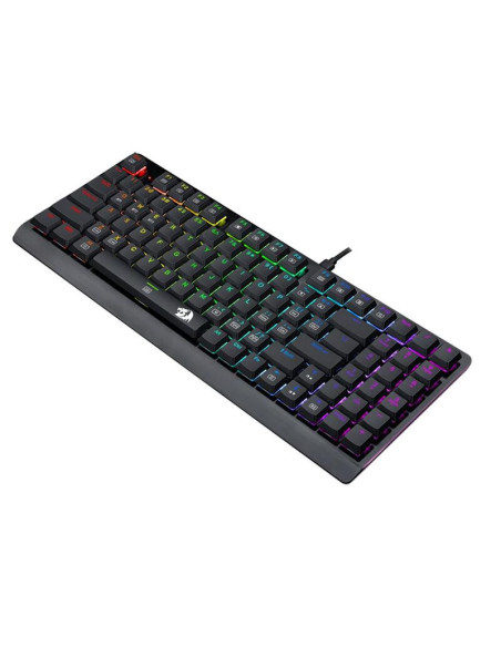 K603P-KBS,Tastatura gaming mecanica Bluetooth si cu fir Redragon DragonWarrior neagra iluminare RGB