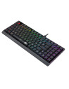 K603P-KBS,Tastatura gaming mecanica Bluetooth si cu fir Redragon DragonWarrior neagra iluminare RGB