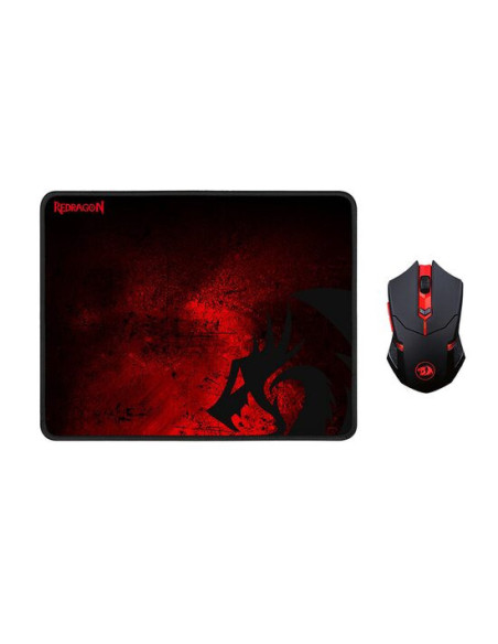 M601WL-BA,Mouse si mousepad gaming Redragon M601WL negru