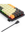 K633RGB-PRO_RD,Tastatura gaming mecanica Bluetooth cu si fara fir Redragon Ryze PRO neagra iluminare RGB