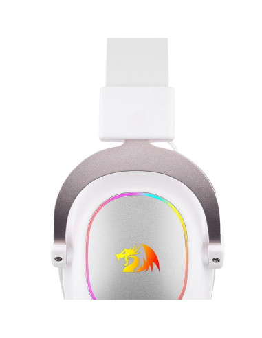 H510W-RGB,Casti Redragon ZeusX 7.1 albe iluminare RGB