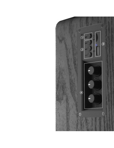 GS813,Boxe Bluetooth Redragon Mouthpiece negre