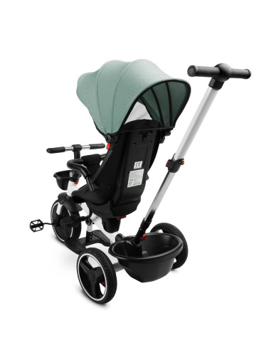 TOYZ-0358,Tricicleta cu maner parental si scaun reversibil Toyz DASH Verde