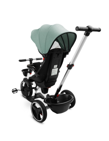 TOYZ-0358,Tricicleta cu maner parental si scaun reversibil Toyz DASH Verde