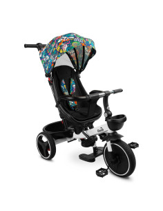 TOYZ-0356,Tricicleta cu maner parental si scaun reversibil Toyz DASH Melanj