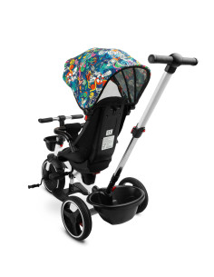 TOYZ-0356,Tricicleta cu maner parental si scaun reversibil Toyz DASH Melanj 2