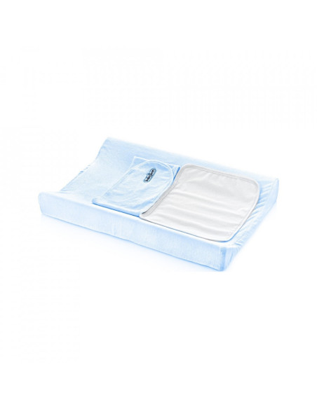 UP-bj_2193,Saltea de infasat cu husa detasabila si sistem anti-rasucire BabyJem (Culoare: Alb)