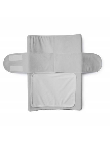 UP-bj_2193,Saltea de infasat cu husa detasabila si sistem anti-rasucire BabyJem (Culoare: Alb)