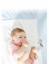 UP-bj_6521,Sosete cu accesoriu dentitie BabyJem Teether Socks (Culoare: Roz)