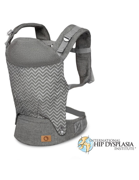 BN-LO-MARGAREET_WAVE,Lionelo - Marsupiu ergonomic Margareet, Cu 3 pozitii de transport, Cu gluga, Pana la 20 Kg, Aprobat de Inst