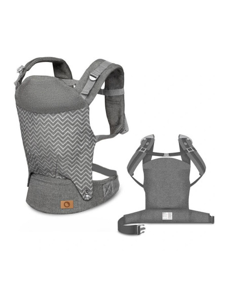 BN-LO-MARGAREET_WAVE,Lionelo - Marsupiu ergonomic Margareet, Cu 3 pozitii de transport, Cu gluga, Pana la 20 Kg, Aprobat de Inst