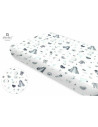 BN-6426972009119,MimiNu - Cearceaf cu elastic pentru patut 140X70 cm, Din bumbac certificat Oeko Tex Standard 100, Baby Shower B