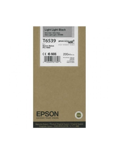 Cartus Cerneala Original Epson C13T653900, Gray,C13T653900