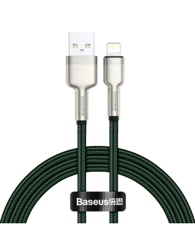 CALJK-B06,CABLU alimentare si date Baseus Cafule Metal, Fast Charging Data Cable pt. smartphone, USB la Lightning Iphone 2.4A, b