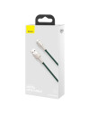 CALJK-B06,CABLU alimentare si date Baseus Cafule Metal, Fast Charging Data Cable pt. smartphone, USB la Lightning Iphone 2.4A, b