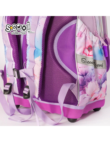 SC2107,Ghiozdan anatomic UNICORN, 38x39x19.5 cm - S-COOL